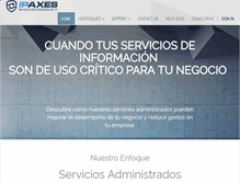 Tablet Screenshot of ipaxes.com